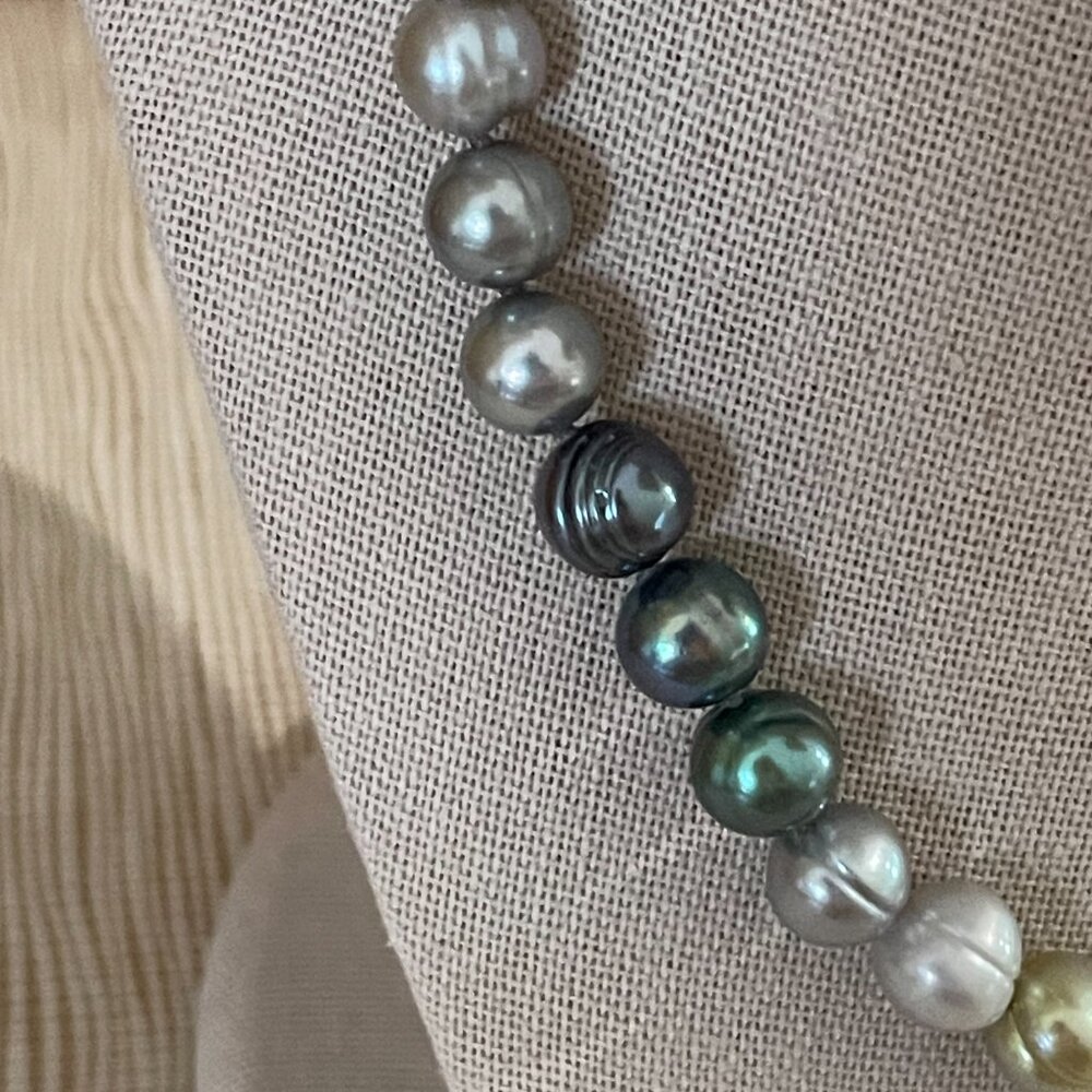 Honora 18.5" Freshwater Fresh Water Pearl Multicolored pearl Necklace - Picture 9 of 11
